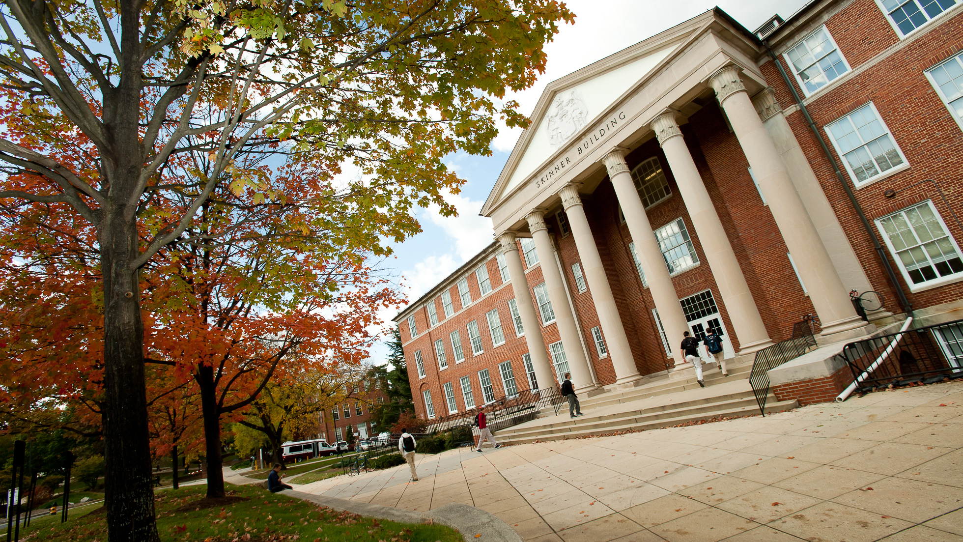 Skinner building at the University of Maryland