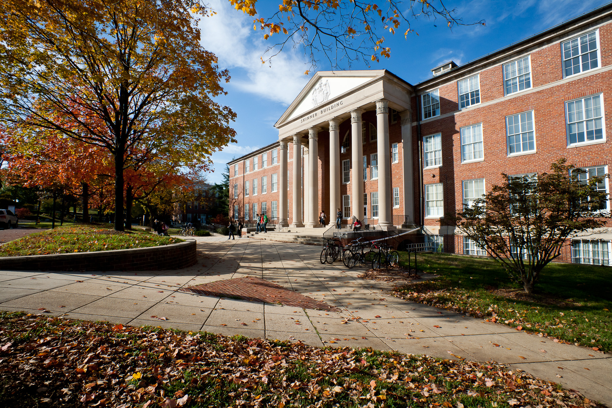 Skinner building at the University of Maryland