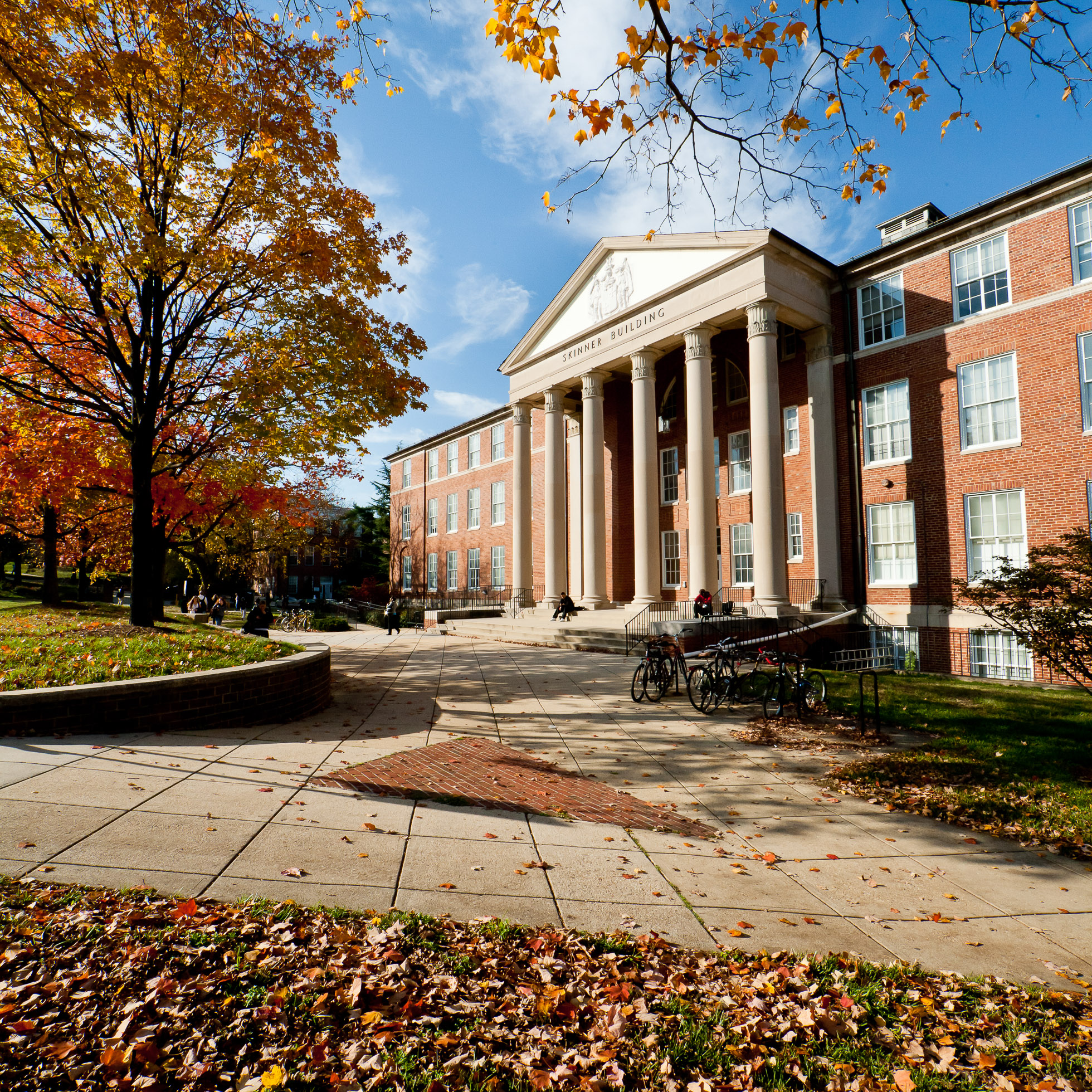 Skinner building at the University of Maryland