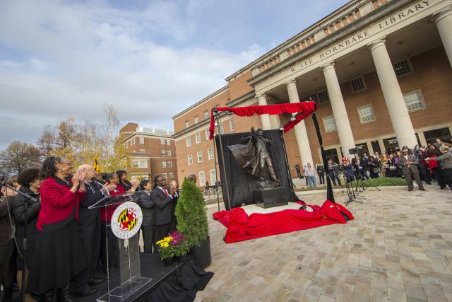 Frederick Douglass statue dedication